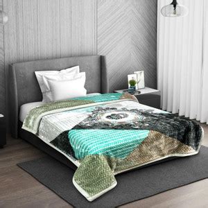 Signature Floral Single Mink Blanket for Heavy Winter - Buy Signature ...