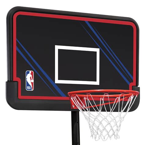 Official Nba 50'' Portable Basketball Hoop With Polycarbonate Backboard ...