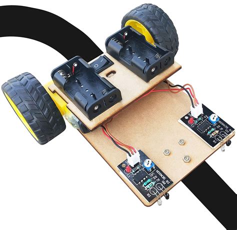 Buy kit4curious line follower complete robotic kit intelligent smart ...