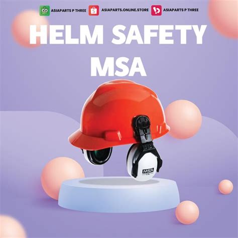 Jual Helm Safety MSA + Earmuff MSA - Kota Tangerang Selatan - Asiaparts ...