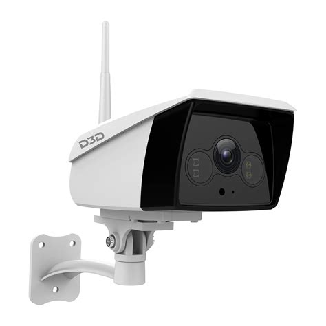 Buy D3D WiFi Outdoor CCTV Camera with Inbuilt LED Flood Light & Siren ...