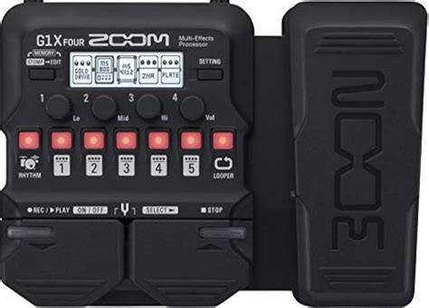 Zoom G1X Four Guitar Multi-Effects Pedals : Amazon.in: Musical Instruments