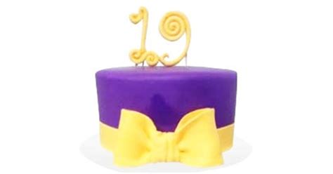 19th Birthday Cake For Girls