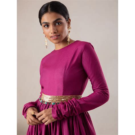 Buy Gajra Gang Gold Sequinned Belt Online