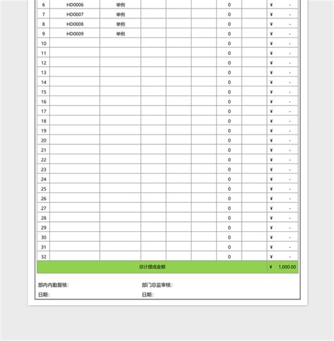 销售业务人员工资提成奖励计算表Excel模板_Excel表格-工图网