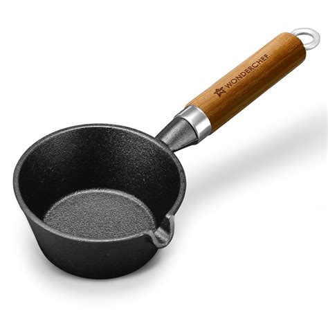 Wonderchef Ferro Light-Weight Cast-Iron Tadka Pan for Tempering, 40% ...