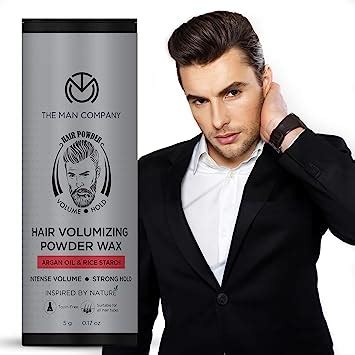 The Man Company Hair Volumizing Powder Wax for Men 5gm | 24 hrs Strong ...