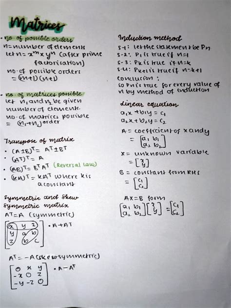 Image result for Matrices Chapter 2