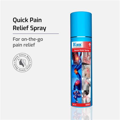 KWIK Pain Relieving Spray – Ozone Ayurvedics