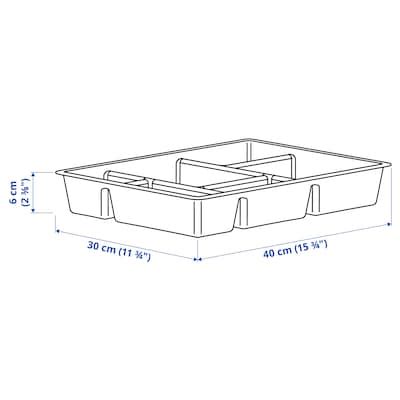 RAGGISAR tray, dark grey, 40x30 cm (153/4x113/4") - IKEA