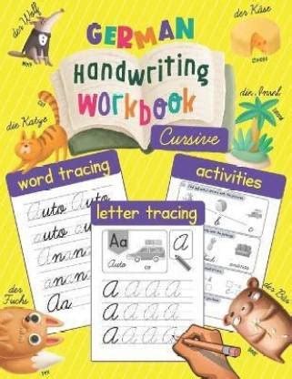 German Handwriting Workbook: Buy German Handwriting Workbook by Chatty ...