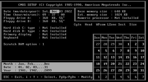 Image result for Ami Bios Function Key