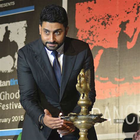 Abhishek Bachchan is all smiles during the opening ceremony of Kala ...