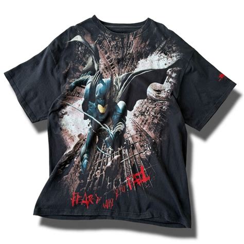 ♾THE DARK NIGHT♾ full graphics design over sized tee sizeXL | ELCASION/ELCA