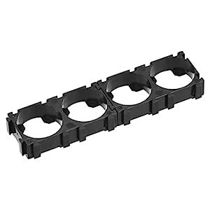 MECCANIXITY 18650 Battery Holder Bracket 4 x 1 18.4mm Diameter for DIY ...