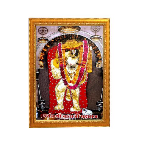 SUNFRAMING ARTS Mehandipur balaji photo frame with laminated sheet Size ...