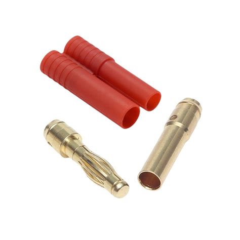 4mm HXT Bullet Connectors with Protector Male Female Pair-1 Pair ...