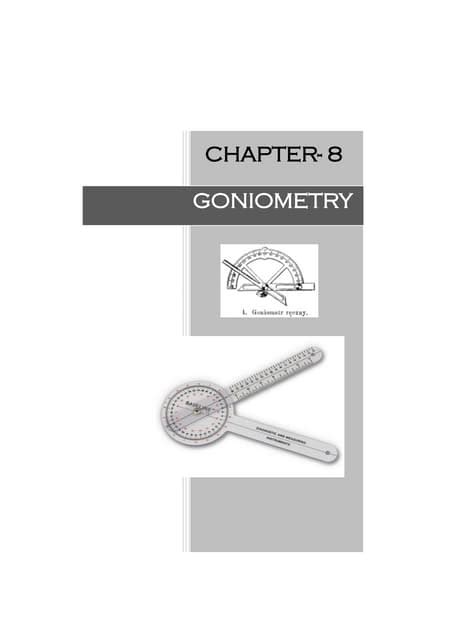 Image result for Goniometry Exercises