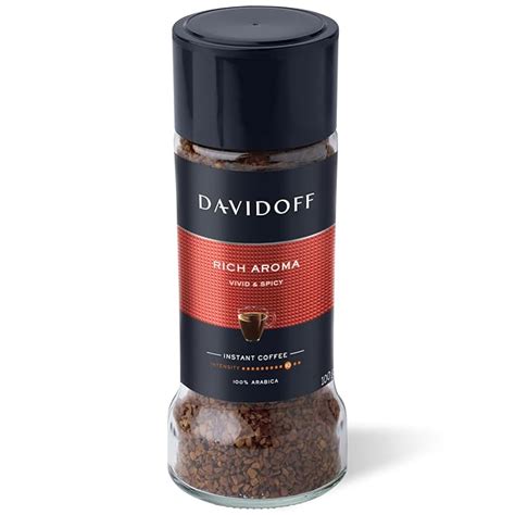 Davidoff Cafe Instant Coffee Jar, Rich Aroma, 100 Gram : Amazon.in ...