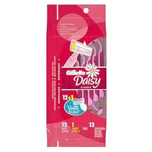 Gillette Daisy Women's Disposable Razor, 18 Count, Womens Razors ...