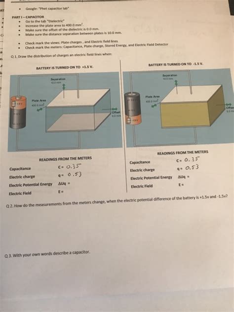 Capacitor Lab Basics PhET Simulation 的图像结果
