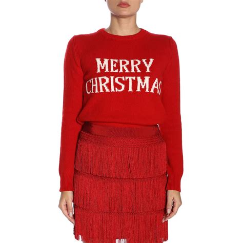 Alberta Ferretti Outlet: Sweater women - Red | Sweater Alberta Ferretti ...