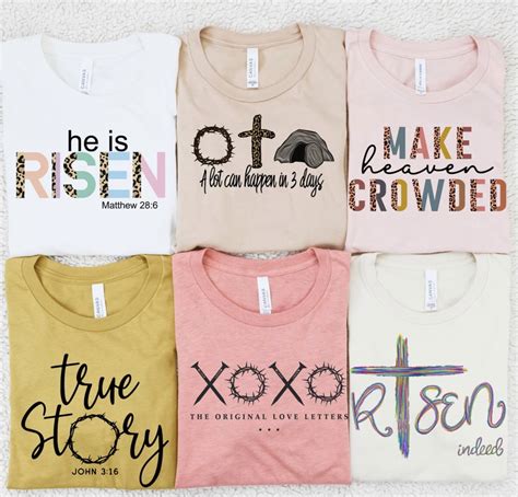 Christian Graphic Tees under $20 Shipped (SUPER Cute for Easter!)