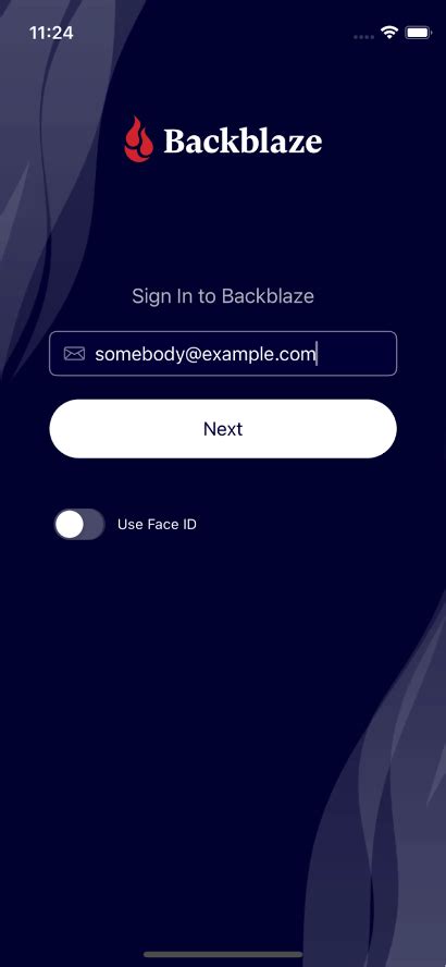 Image result for Backblaze Mobile-App