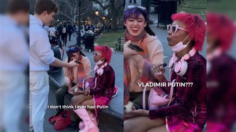 Vladimir Putin: Viral video: Woman mistakes Putin for poutine dish when ...