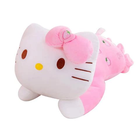 Sanrio Hello Kitty Pillow Kawaii Lying Down Cartoon Plush Toy Pillow ...