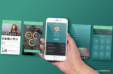 Iphone Psd Perspective