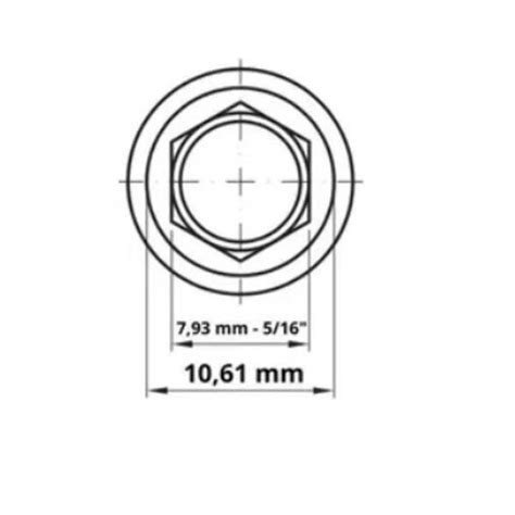 PARAFUSO AUTO BROCANTE 12 X 3/4 CH 5/16 ( 550 PEÇAS )