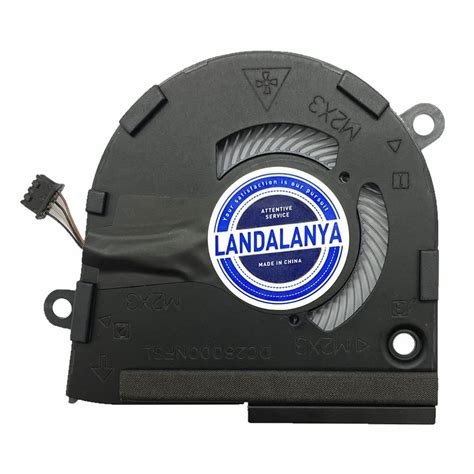 Landalanya Replacement New CPU Cooling Fan for Dell Latitude 7400 ...