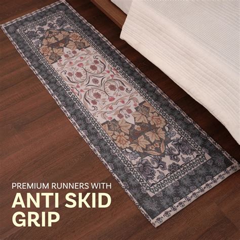 Buy Heritage Floral Bedside Runner Online In India - TROOST | TROOST