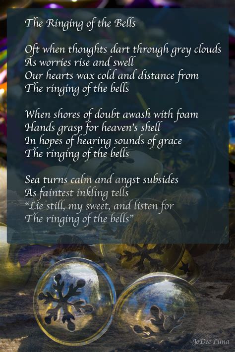 The Ringing of the Bells Poem - JoDee Luna Art