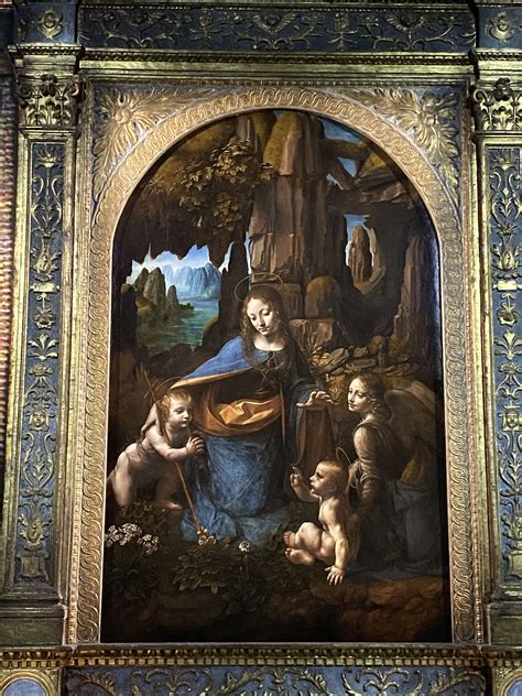The Virgin of the Rocks, Leonardo da Vinci | SATOYAMA - who painted virgin of the rocks