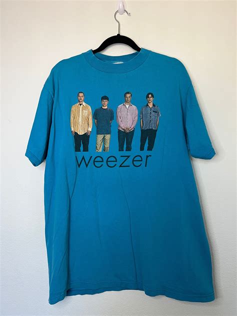 Vintage 1994 Weezer Double Sided Rock Band T-shirt - Etsy