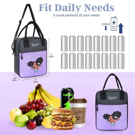 Sylver Power Puff Lunch Bag Purple Passion Edition – sylverofficial