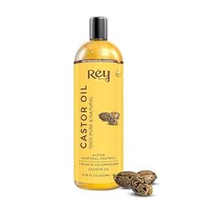 Buy Rey Naturals Cold Pressed Castor Oil, 200ml Online at Low Prices in ...