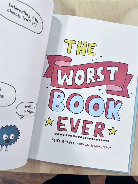 The Worst Book Ever – partnersandson