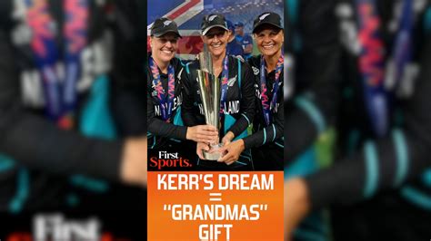 Amelia Kerr's Childhood Dream Turns Into Reality, NZ Win T20 WC | First ...