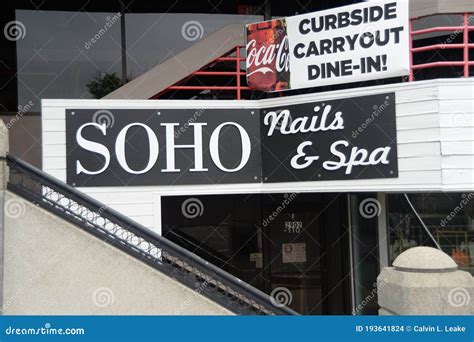 Soho Nail & Spa, Birmingham, Alabama Editorial Stock Image - Image of ...