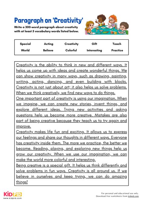 Image result for Ceative Paragraph