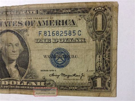 1935 A $1 Silver Certificate.
