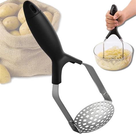 Amazon.com: Hendiy Potato Masher,Stainless Steel Mashed Potato Masher ...