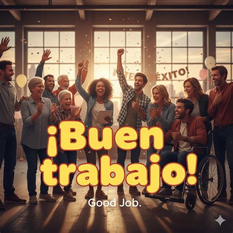 How to Say Good Job in Spanish (¡Buen Trabajo!)