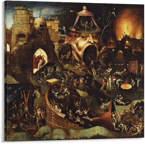 Amazon.com: Renaissance Paintings of Hell - by Hieronymus Bosch ...