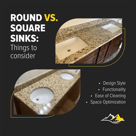 Granite Empire of Huntsville - Round vs. Square Sinks: Things to ...