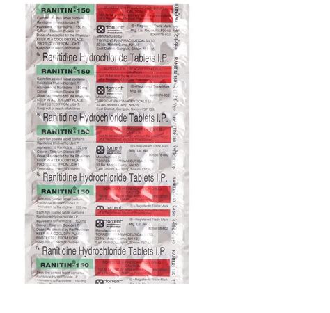 Ranitin-150 - Strip of 40 Tablets : Amazon.in: Health & Personal Care