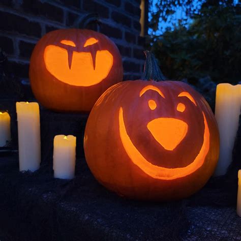 Scary Face Pumpkin Carving Patterns